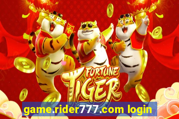 game.rider777.com login